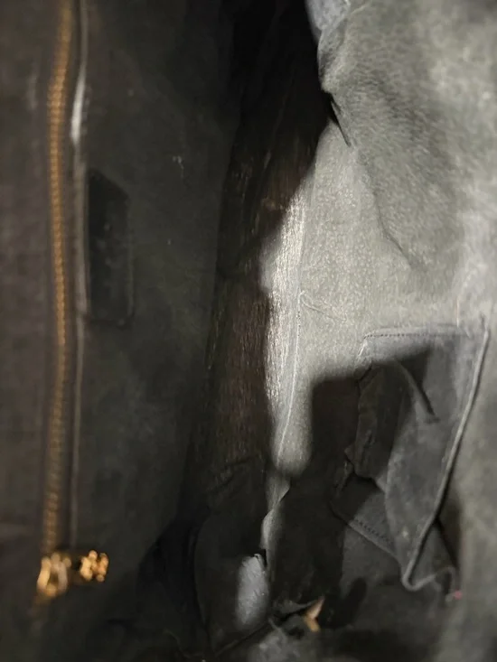 LOUIS VUITTON Epi Leather Sablon Handbag Black Tophandle bag - Fair condition - Picture 9 of 12